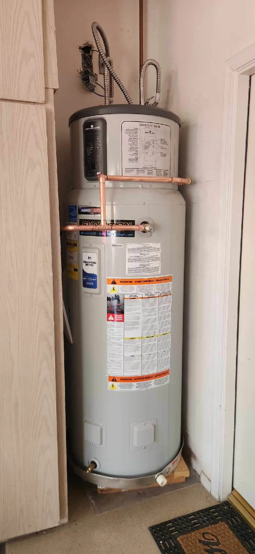 Evolution Plumbing service work photo